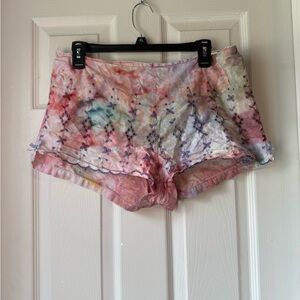 Women's Tie-Dye Shorts